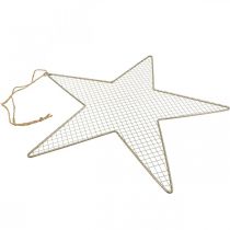 daiktų Metal Star Mesh Deco Star Metal Deco Gold Ø57cm