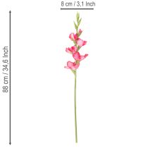 daiktų Dirbtinė kardelė su dekoratyvinėmis gėlėmis, 88 cm