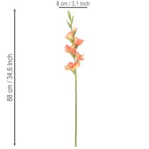 daiktų Dirbtinis kardelis su daugybe žiedų puokštei, 88 cm