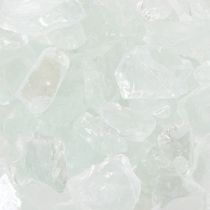 daiktų Stikliniai akmenys 25 mm - 35 mm natūralios spalvos 2 kg