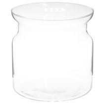 daiktų Stiklo vaza Brenda gėlių vaza stiklas didelis skaidrus Ø19cm H19cm