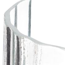 daiktų Vaza Unikali dryžuota struktūra Modernus dizainas 19 cm