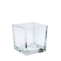 daiktų Stiklo kubeliai skaidrūs 8cm x 8cm x 8cm 6vnt