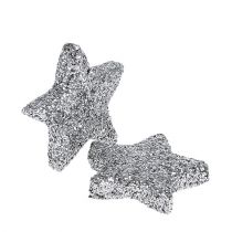 daiktų Blizganti žvaigždė sidabrinė Ø2,5cm 96 vnt