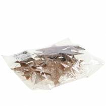 daiktų Glitter star gold mix 9,5/5cm 18 vnt