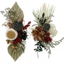 daiktų Natūralių medžiagų kapų kompozicijos egzotika 4 kartus asorti 28 vnt