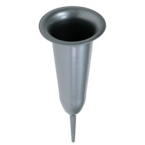 daiktų Sidabrinė kapo vaza 28,5 cm