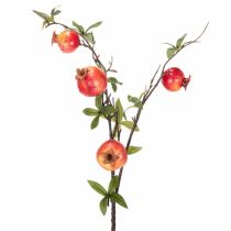 daiktų Dirbtinė granato šakelė kaip vaisiaus šakelė stalo dekoravimui, 68 cm