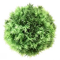 daiktų Žolės kamuoliukas dekoratyvinis rutulys dirbtiniai augalai žalias Ø15cm 1vnt