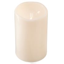 daiktų Didelė LED žvakė su laikmačiu Laukui šiltai balta Ø12.5cm H20cm 2vnt.