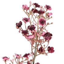 daiktų Dirbtinės giraitės „Gypsophila“ kūdikio kvėpavimas Bordo spalvos, 106 cm, 2 vnt.