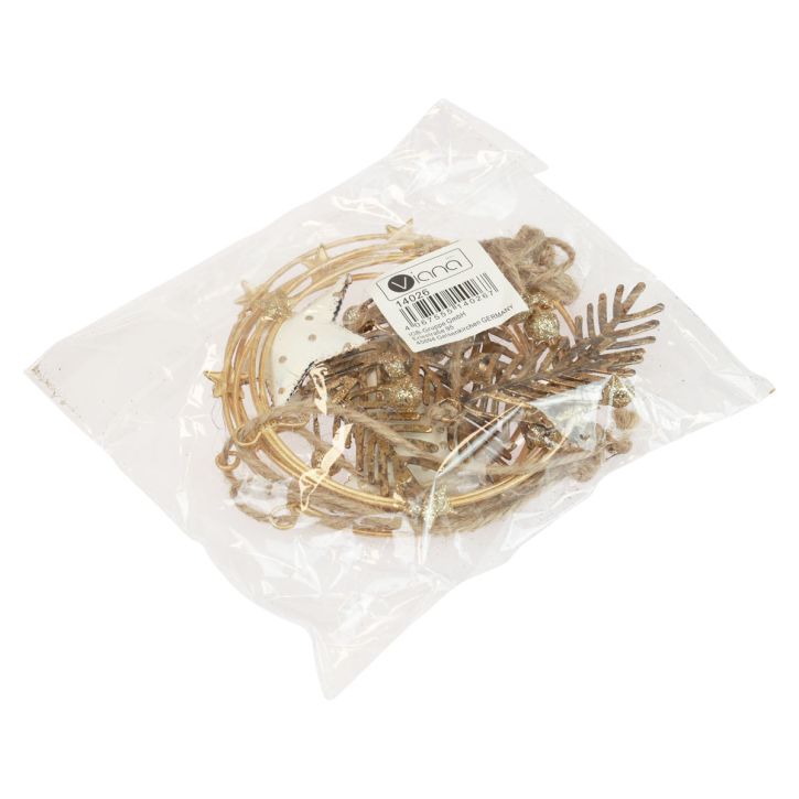 daiktų Pakabinamas papuošimas Kalėdų eglutės papuošimai žvaigždė H38cm 3 vnt