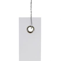 daiktų Pakabinamos etiketės baltos 18mm x 60mm 250 vnt