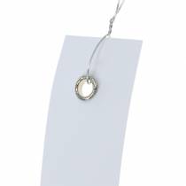 daiktų Pakabinamos etiketės baltos 20mm x 80mm 250 vnt