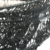 daiktų Pakabinamas krepšelis 3 pakopų vielinis krepšys pakabinimui Ø30.5cm H100cm