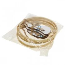 daiktų Pakabinama dekoravimo langų dekoravimo pakaba jūrinė dekoracinė antis Ø15cm 4 vnt