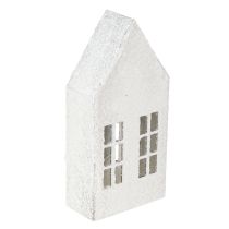 daiktų Miniatiūriniai nameliai interjero dizainui ir atmosferai, labai dekoratyvūs, nesenstančio dizaino namai, 14 cm, 4 dalys