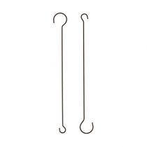 Kablys rudas L 25cm 12vnt
