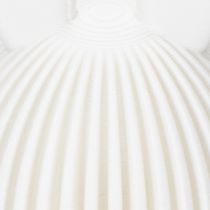 daiktų Dekoratyvinė sulankstyto dizaino triušio figūrėlė moderniam interjerui, svetainei ar biurui, 13 cm, 3 dalys