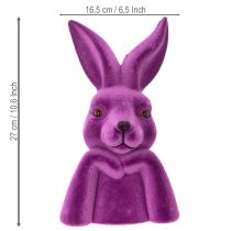 daiktų Thinking Rabbit Triušis Plunksnuotas Triušio Krūtinė Velykoms 16,5 × 13 × 27 cm
