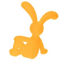 daiktų Dekoratyvinis Velykų zuikutis, pagamintas iš plastiko, idealiai tinka kaip dekoracija ir dovanos idėja, 20 cm, 2 vnt.