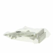 daiktų Triušis su sodo įrankiais baltos medienos H28/30,5cm rinkinys po 2