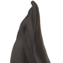 daiktų Kiškučio ausų puošmena Velykų zuikis juodas 20cmx7,5cmx29cm