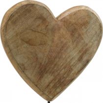 Širdelė įdėti Valentino dienos vestuvių dekoras Motinos dienai medinis dekoras H45cm