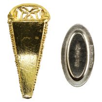 daiktų Vestuvių segtukas su aukso magnetu 4,5 cm