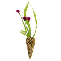 daiktų Vestuvių segtukas su aukso magnetu 4,5 cm