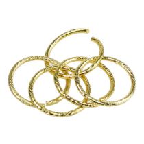 daiktų Vestuviniai žiedai auksiniai Ø3cm 25vnt