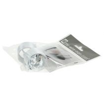 daiktų Vestuviniai papuošalai korsažas kaspinas baltas 2 vnt