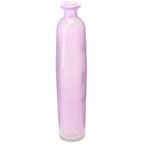 daiktų Aukšta gėlių vaza violetiniai buteliai dekoratyvinis stiklas Ø6,5cm H30cm