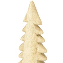 daiktų Medinė Kalėdų eglutės dekoracija, natūralios medienos, pastatoma, aukštis 41 cm