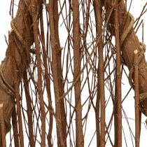 Medinės eglės apdaila medžio apdaila natūralios šakos vynmedžiai 25x10x50cm