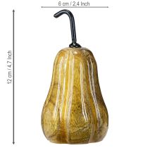 daiktų Medinė kriaušės kriaušės medinė dekoracija rudeniui raudona geltona balta 12 × 6 cm 3 vnt.