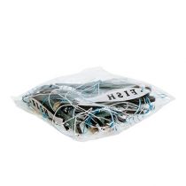 daiktų Medinė kabykla žuvies mėlyna 36cm 4 vnt