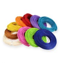 Rotango nendrė įvairiaspalvė 1,3mm 250g