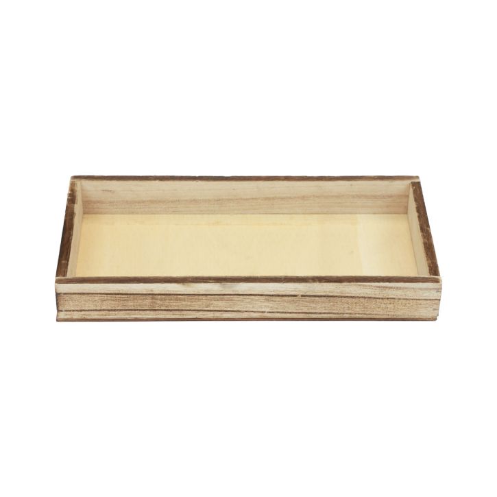 Medinis padėklas liepsna dekoratyvinis padėklas stalo apdaila kaimiškas 20×10×3cm