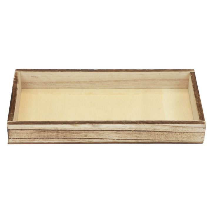Medinis padėklas liepsna dekoratyvinis padėklas stalo apdaila kaimiškas 30×15×3cm