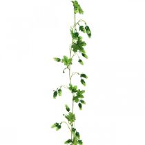 Apynių girlianda, sodo puošmena, dirbtinis augalas, vasarinė 185cm žalia