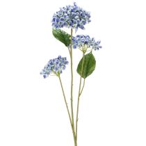 daiktų Stilingai namų dekoracijai skirta hortenzijos žydinti šakelė, 80 cm, 2 vnt.