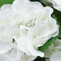 Hortenzija gėlių vazone Dirbtinė Balta 35cm