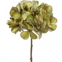 Hortenzija dirbtinė žalia dirbtinė gėlė 64cm