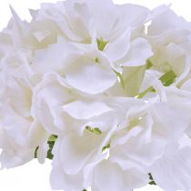 daiktų Hortenzijos Dirbtinės Baltos Dirbtinės Gėlės Real Touch Gėlės 33cm