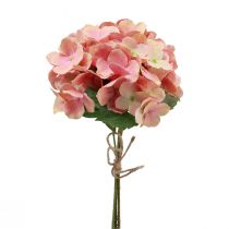 daiktų Hortenzijos dirbtinės panicle hortenzijos rožinė lašiša 35cm 3vnt