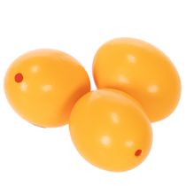 daiktų Velykiniai kiaušiniai, tikri vištienos kiaušiniai, puikiai tinka kūrybiniams „pasidaryk pats“ rankdarbiams ir velykiniams rankdarbiams, 5 cm, 10 vnt.