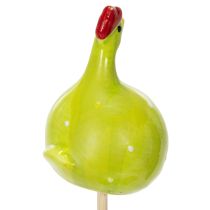 daiktų Dekoratyviniai vištienos kuoliukai pavasarinėms gėlių kompozicijoms ir stalo dekoracijoms, 7,5 cm, 4 vnt.