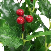 Holly vazone dirbtiniai augalai Ilex dirbtinis 26cm