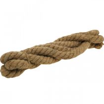 Deco virvė jūrinė džiuto virvė natūrali vasaros dekoravimo virvė Ø3cm 3m